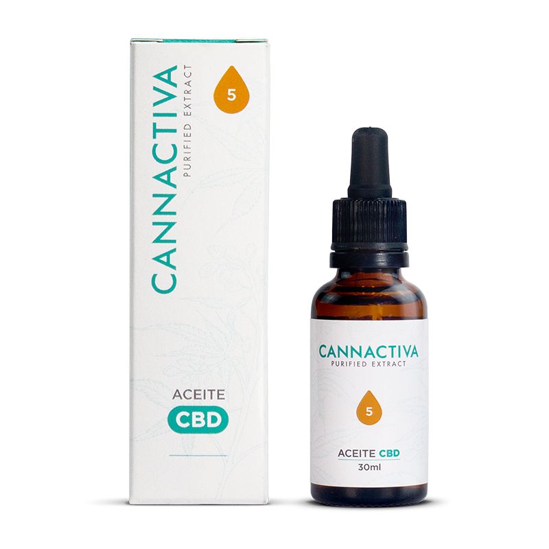 Aceite de CBD Purificado – 5% Espectro Completo