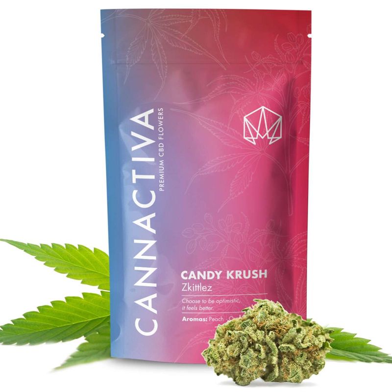 Flores de CBD Cannabis Candy Krush (ZKITTLEZ CBD)